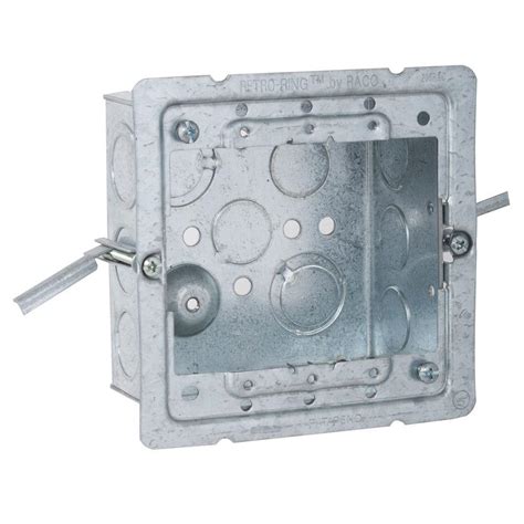 4 inch square electrical box deep old work|4x4 deep electrical box.